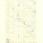 United States Geological Survey Anamoose, ND (1958, 24000-Scale) digital map
