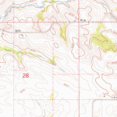 United States Geological Survey Anamosa, IA (1973, 24000-Scale) digital map
