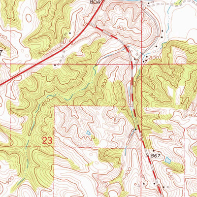 United States Geological Survey Anamosa, IA (1973, 24000-Scale) digital map