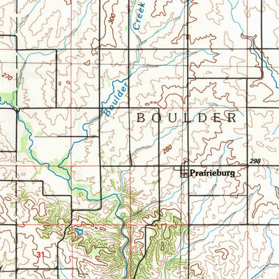 United States Geological Survey Anamosa, IA (1984, 100000-Scale) digital map