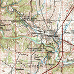 United States Geological Survey Anamosa, IA (1984, 100000-Scale) digital map