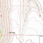 United States Geological Survey Anatone, WA (1971, 24000-Scale) digital map