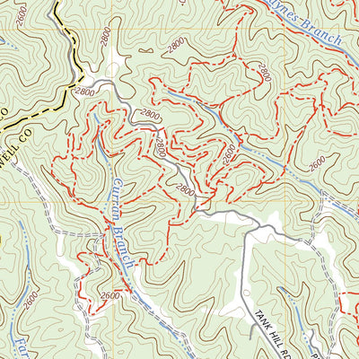 United States Geological Survey Anawalt, WV (2023, 24000-Scale) digital map