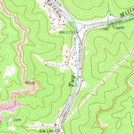 United States Geological Survey Anawalt, WV-VA (1968, 24000-Scale) digital map