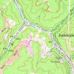 United States Geological Survey Anawalt, WV-VA (1968, 24000-Scale) digital map