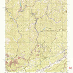 United States Geological Survey Anawalt, WV-VA (2001, 24000-Scale) digital map