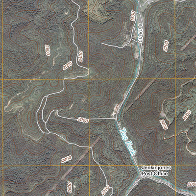 United States Geological Survey Anawalt, WV-VA (2011, 24000-Scale) digital map