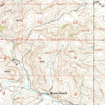 United States Geological Survey Anceney, MT (1949, 62500-Scale) digital map