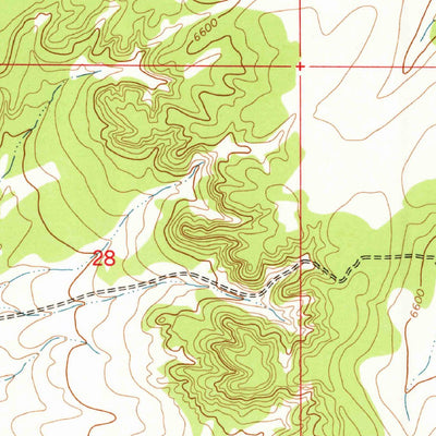 United States Geological Survey Ancho, NM (1973, 24000-Scale) digital map