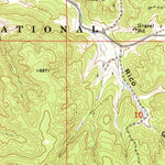 United States Geological Survey Ancho, NM (1973, 24000-Scale) digital map