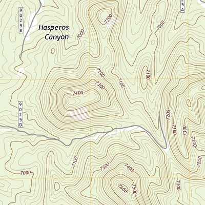United States Geological Survey Ancho, NM (2020, 24000-Scale) digital map