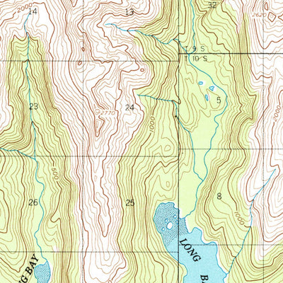 United States Geological Survey Anchorage A-1, AK (1960, 63360-Scale) digital map