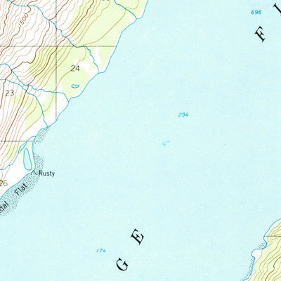 United States Geological Survey Anchorage A-3, AK (1960, 63360-Scale) digital map