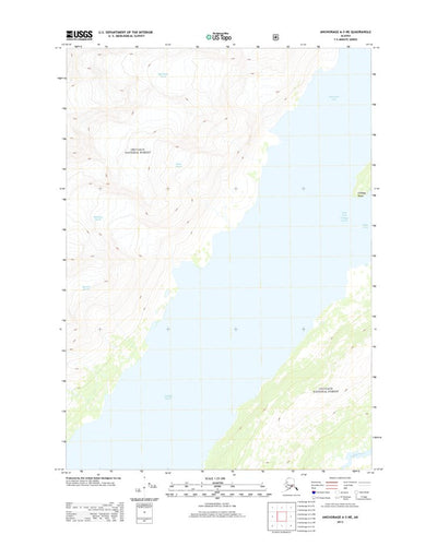 United States Geological Survey Anchorage A-3 NE, AK (2013, 25000-Scale) digital map