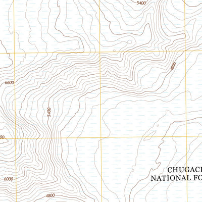 United States Geological Survey Anchorage A-3 NE, AK (2013, 25000-Scale) digital map