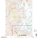 United States Geological Survey Anchorage A-6, AK (1994, 63360-Scale) digital map