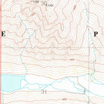 United States Geological Survey Anchorage A-7 NE, AK (1993, 25000-Scale) digital map