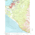 United States Geological Survey Anchorage A-8, AK (1952, 63360-Scale) digital map