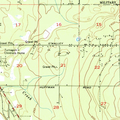 United States Geological Survey Anchorage A-8, AK (1952, 63360-Scale) digital map