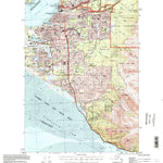 United States Geological Survey Anchorage A-8, AK (1994, 63360-Scale) digital map