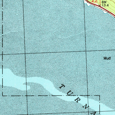 United States Geological Survey Anchorage A-8 SE, AK (1979, 25000-Scale) digital map