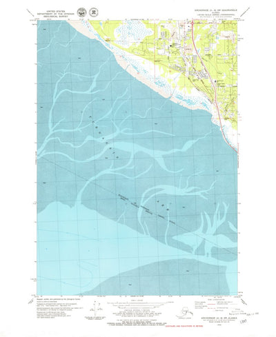 United States Geological Survey Anchorage A-8 SW, AK (1979, 25000-Scale) digital map