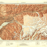 United States Geological Survey Anchorage, AK (1951, 250000-Scale) digital map