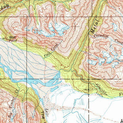 United States Geological Survey Anchorage, AK (1979, 250000-Scale) digital map