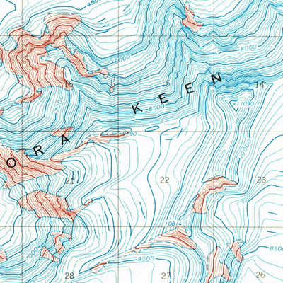 United States Geological Survey Anchorage B-1, AK (1960, 63360-Scale) digital map