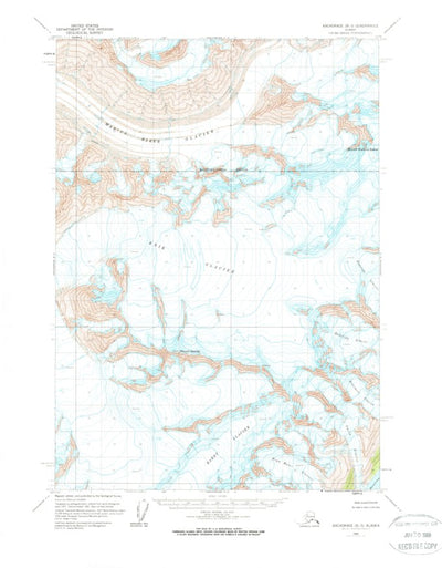 United States Geological Survey Anchorage B-3, AK (1960, 63360-Scale) digital map