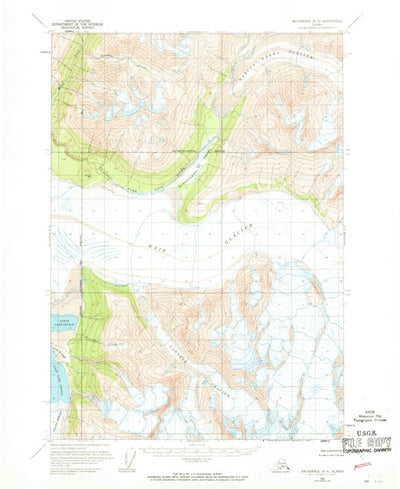 United States Geological Survey Anchorage B-4, AK (1960, 63360-Scale) digital map