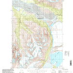 United States Geological Survey Anchorage B-5, AK (1994, 63360-Scale) digital map