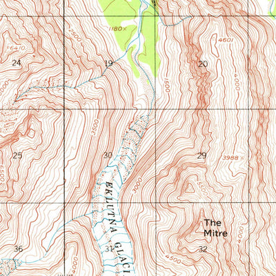 United States Geological Survey Anchorage B-6, AK (1960, 63360-Scale) digital map