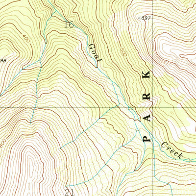 United States Geological Survey Anchorage B-6 NW, AK (1979, 25000-Scale) digital map