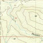 United States Geological Survey Anchorage B-7 NE, AK (1979, 25000-Scale) digital map