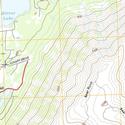 United States Geological Survey Anchorage B-7 NE, AK (2016, 25000-Scale) digital map