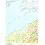 United States Geological Survey Anchorage B-7 NW, AK (1979, 25000-Scale) digital map