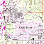 United States Geological Survey Anchorage B-7 SW, AK (1979, 25000-Scale) digital map