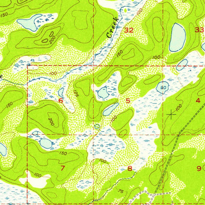 United States Geological Survey Anchorage B-8, AK (1953, 63360-Scale) digital map