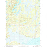 United States Geological Survey Anchorage B-8 NW, AK (1979, 25000-Scale) digital map