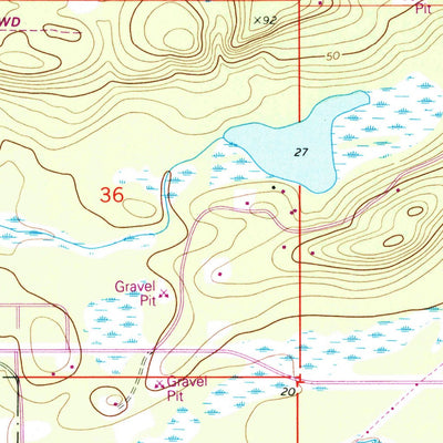 United States Geological Survey Anchorage B-8 NW, AK (1979, 25000-Scale) digital map