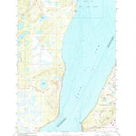 United States Geological Survey Anchorage B-8 SW, AK (1979, 25000-Scale) digital map