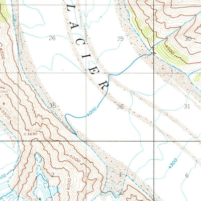 United States Geological Survey Anchorage C-2, AK (1960, 63360-Scale) digital map