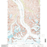 United States Geological Survey Anchorage C-2, AK (1993, 63360-Scale) digital map