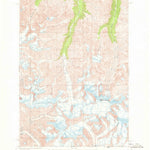 United States Geological Survey Anchorage C-3, AK (1960, 63360-Scale) digital map