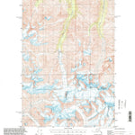 United States Geological Survey Anchorage C-3, AK (1993, 63360-Scale) digital map
