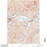 United States Geological Survey Anchorage C-4, AK (1994, 63360-Scale) digital map