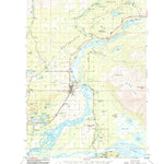 United States Geological Survey Anchorage C-6, AK (1951, 63360-Scale) digital map