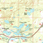United States Geological Survey Anchorage C-6, AK (1951, 63360-Scale) digital map
