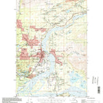 United States Geological Survey Anchorage C-6, AK (1994, 63360-Scale) digital map